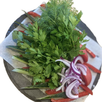 Овощая тарелка