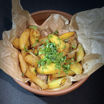 Картофель жареный дольки