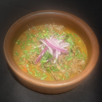 Чашушули по грузински (томленая телятина с овощами)