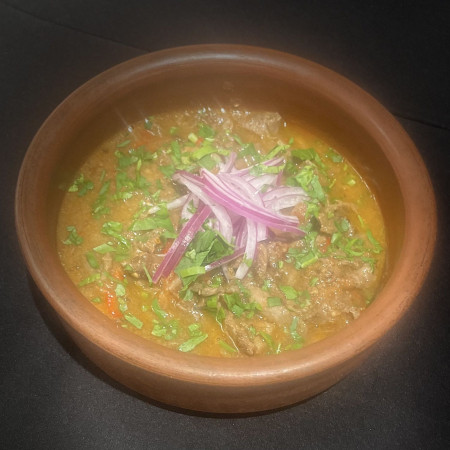 Чашушули по грузински (томленая телятина с овощами)