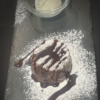 Шоколадный фондан