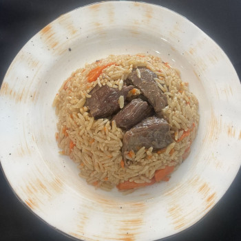 Плов узбекский с говядиной