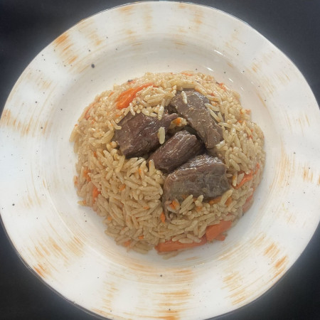 Плов узбекский с говядиной