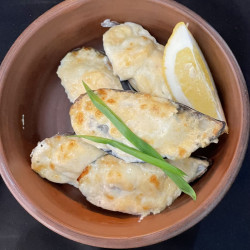 Мидии запеченные