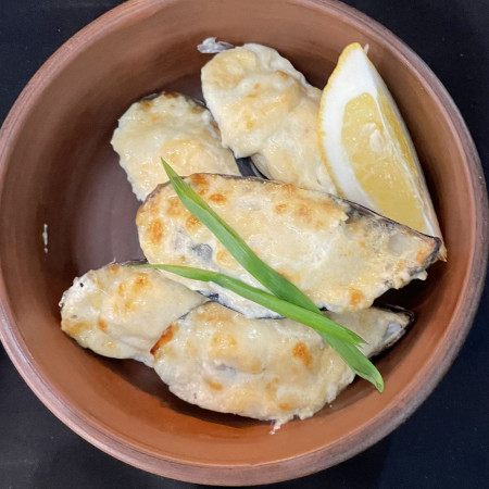 Мидии запеченные