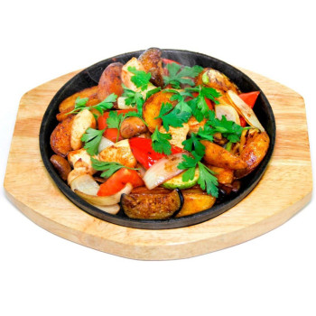 Сковородка с курицей