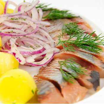 Сельдь с картофелем