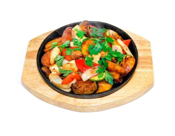 Сковородка с курицей