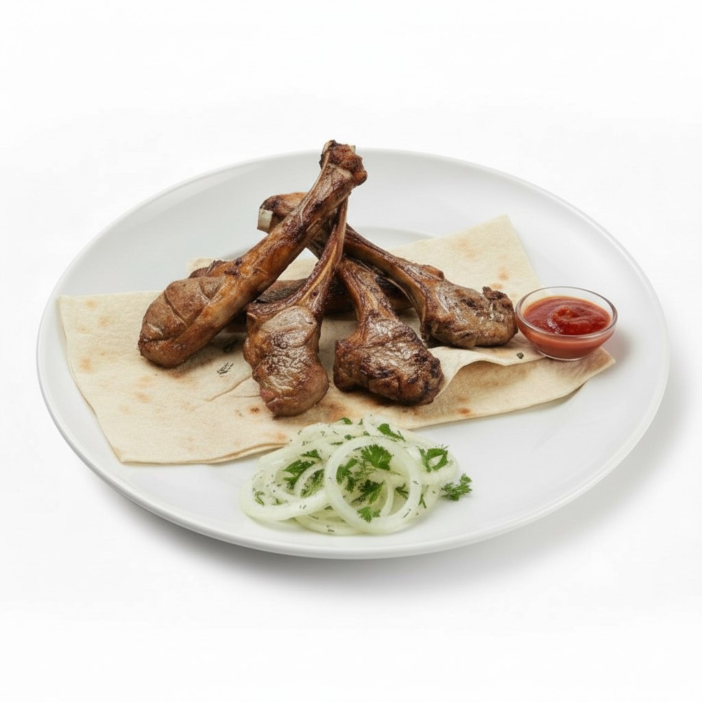 Шашлык из баранины каре